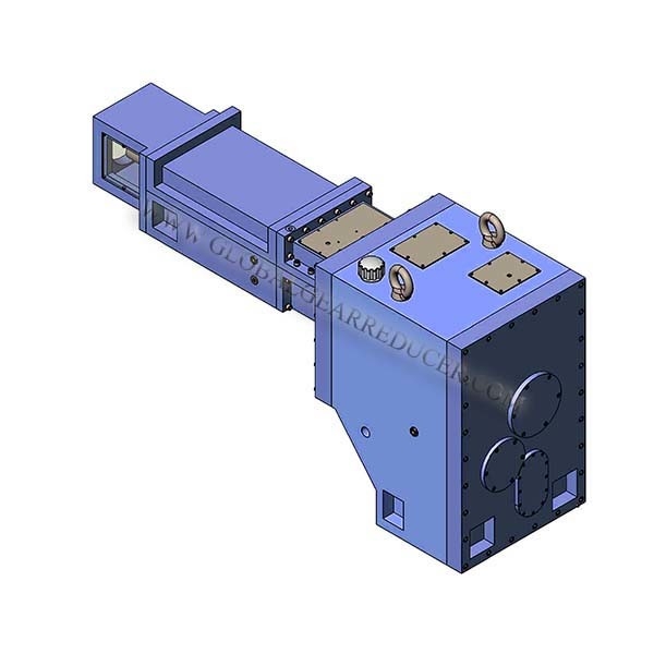 Counterrotating Parallel Double Screw Extruder Gearbox For PVC Pipe,Sheet And Profile Extrusion