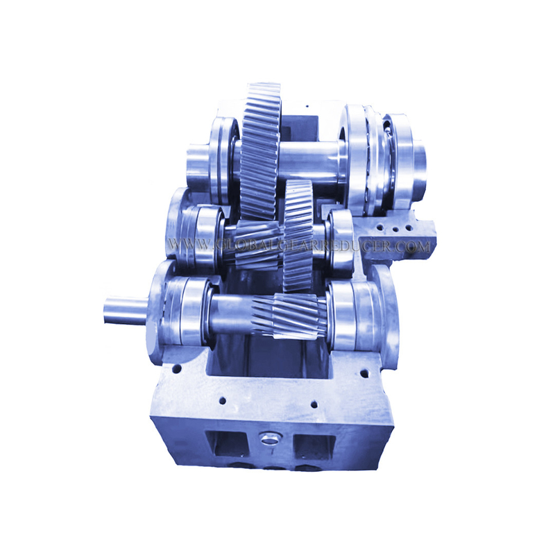 Customized Heavy Duty  Single Screw Extruder Gearbox with Helical Gear