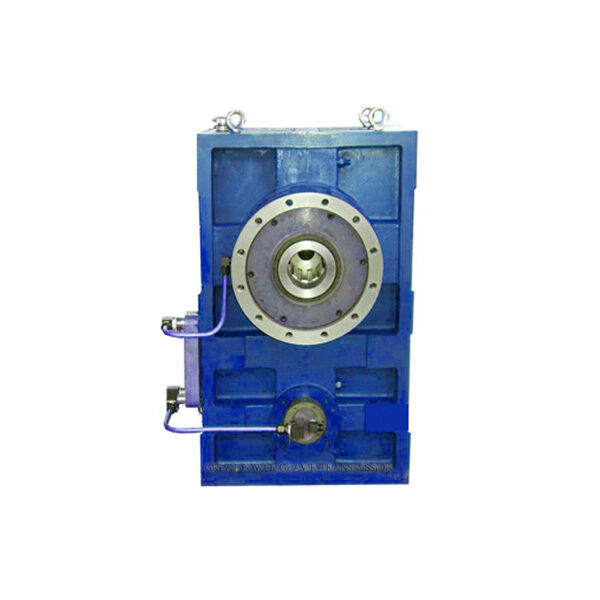 Vertical Single Screw Extruder Gear Box - ZLYJ200/ZLYJ225/ZLYJ250/ZLYJ280 - with Motor Connection and Forced External Cooler
